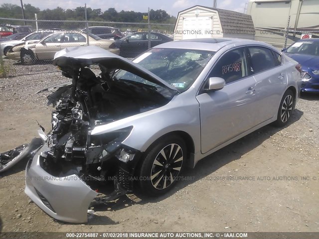 1N4AL3AP6JC223948 - 2018 NISSAN ALTIMA 2.5/S/SV/SL/SR SILVER photo 2