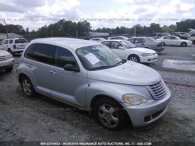 3A4FY58B17T513397 - 2007 CHRYSLER PT CRUISER TOURING SILVER photo 1