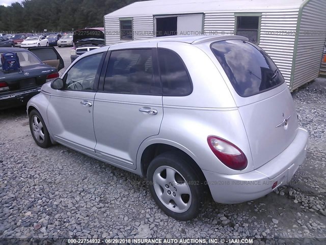 3A4FY58B17T513397 - 2007 CHRYSLER PT CRUISER TOURING SILVER photo 3