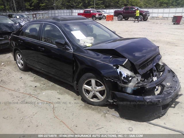 1HGCM566X3A100584 - 2003 HONDA ACCORD EX 黑色 照片 1