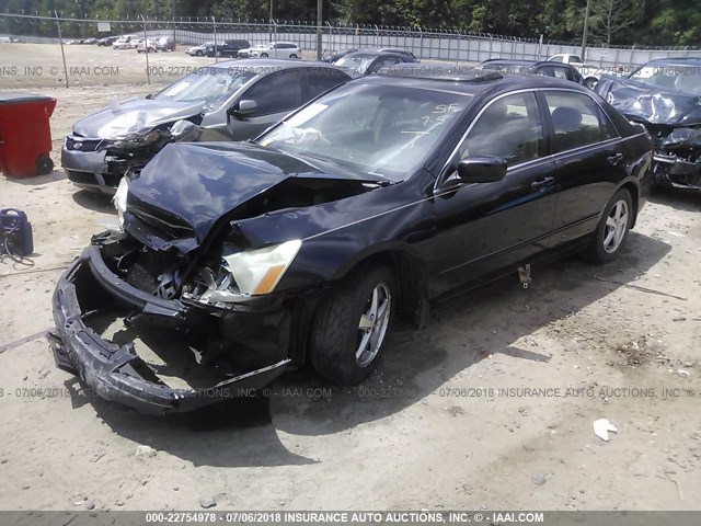 1HGCM566X3A100584 - 2003 HONDA ACCORD EX 黑色 照片 2