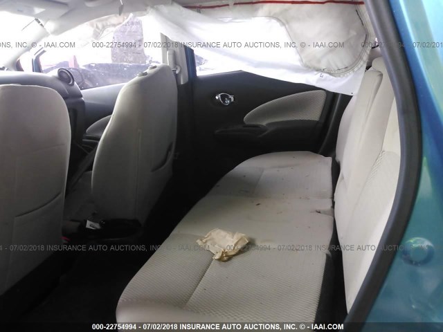 3N1CE2CP9EL355460 - 2014 NISSAN VERSA NOTE S/S PLUS/SV/SL Light Blue photo 8