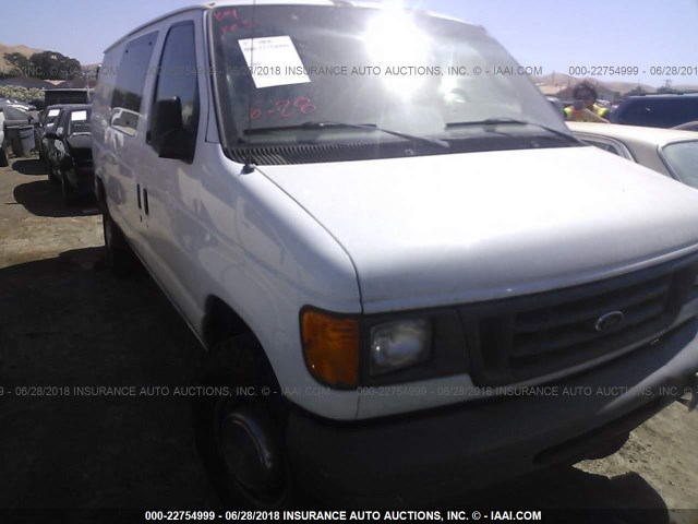 1FTNE24WX6DA98571 - 2006 FORD ECONOLINE E250 VAN WHITE photo 6