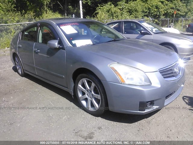 1N4BA41E67C857705 - 2007 NISSAN MAXIMA SE/SL GRAY photo 1