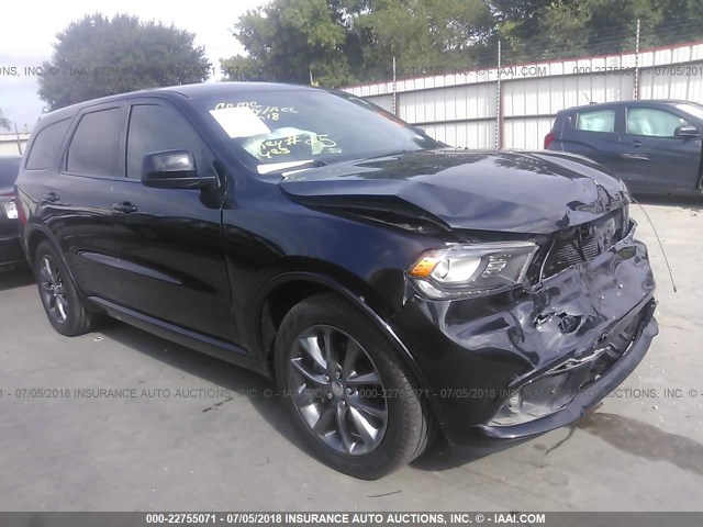 1C4RDHAG1FC232457 - 2015 DODGE DURANGO SXT BLACK photo 1