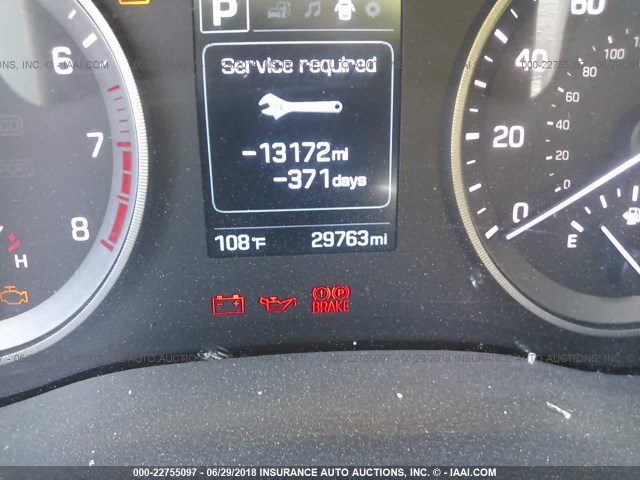 KM8J33A24GU137034 - 2016 HYUNDAI TUCSON LIMITED/SPORT AND ECO/SE BLACK photo 7