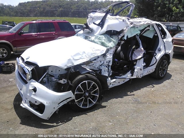 5UXKR2C53J0Z17144 - 2018 BMW X5 SDRIVE35I WHITE photo 2