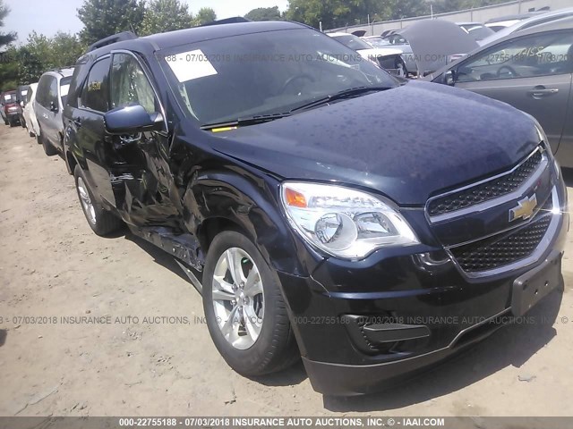 2GNFLFE32F6382434 - 2015 CHEVROLET EQUINOX LT BLACK photo 6