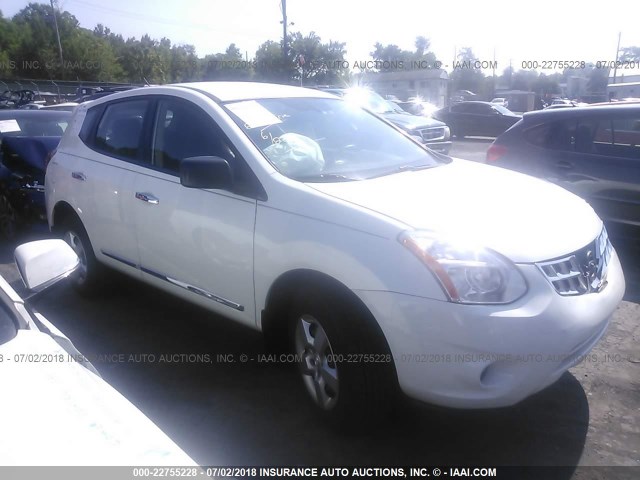 JN8AS5MV8BW315649 - 2011 NISSAN ROGUE S/SV/KROM WHITE photo 1