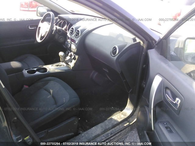 JN8AS58V48W104046 - 2008 NISSAN ROGUE S/SL BLACK photo 5