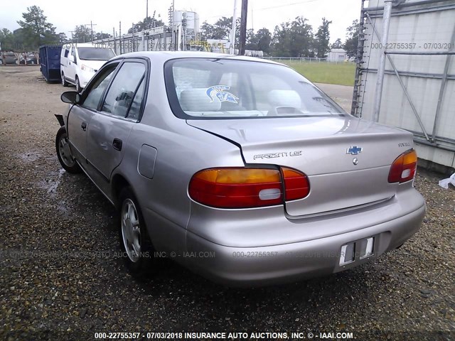 1Y1SK54871Z410951 - 2001 CHEVROLET GEO PRIZM LSI 金色 照片 3