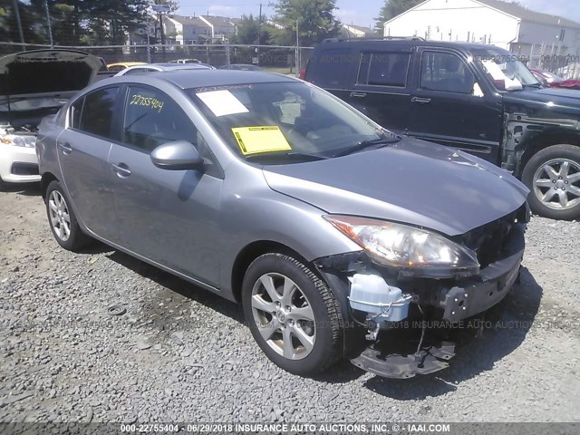 JM1BL1SF0A1226154 - 2010 MAZDA 3 I SILVER photo 1