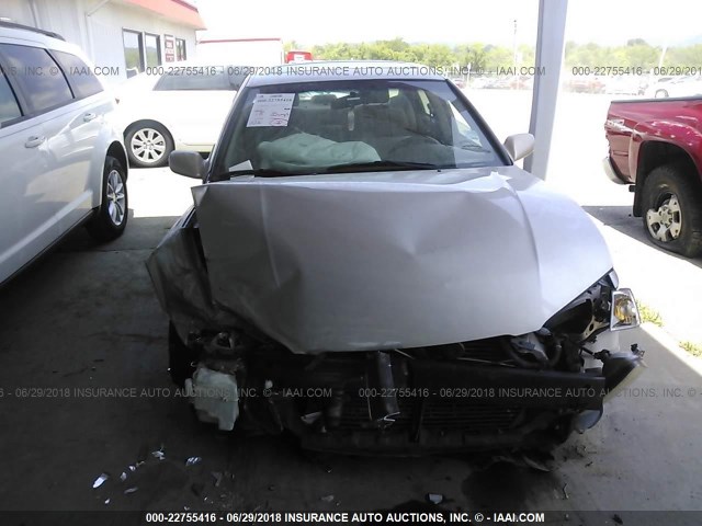 4T1BG22K4YU736745 - 2000 TOYOTA CAMRY CE/LE/XLE ოქროსფერი ფოტო 6