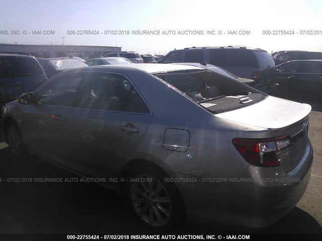 4T4BF1FK4ER343501 - 2014 TOYOTA CAMRY L/SE/LE/XLE Qızıl foto 3