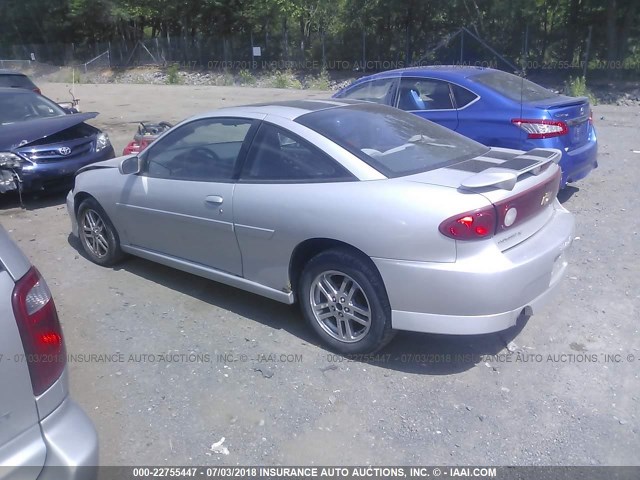 3G1JH12F34S165312 - 2004 CHEVROLET CAVALIER LS SPORT SILVER photo 3