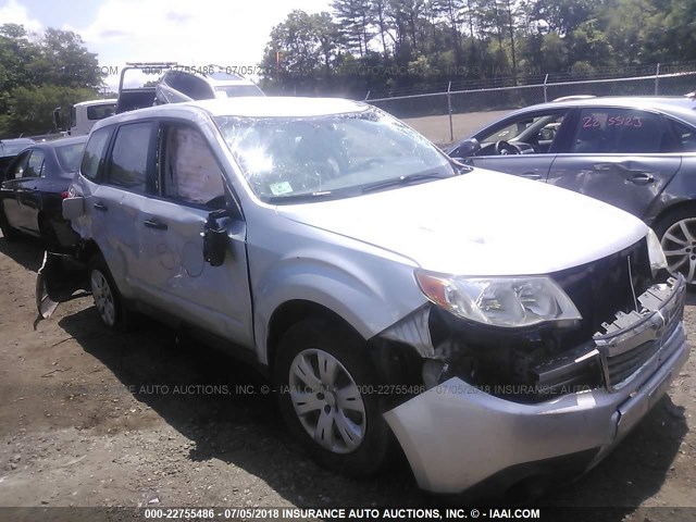 JF2SH61649H787753 - 2009 SUBARU FORESTER 2.5X SILVER photo 6