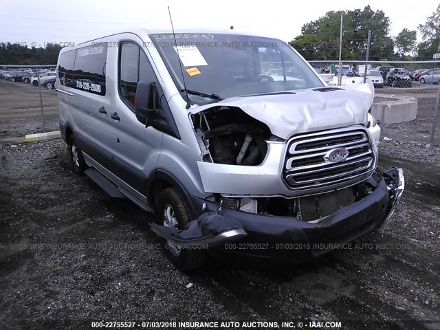 1FMZK1YM4FKA91698 - 2015 FORD TRANSIT T-150 SILVER photo 1