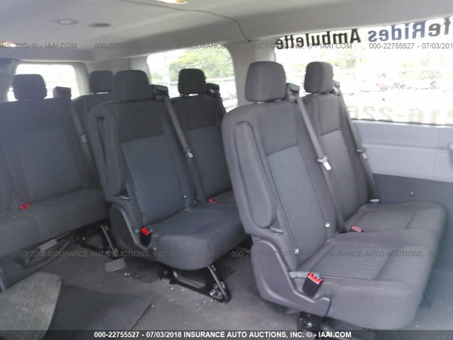 1FMZK1YM4FKA91698 - 2015 FORD TRANSIT T-150 SILVER photo 8