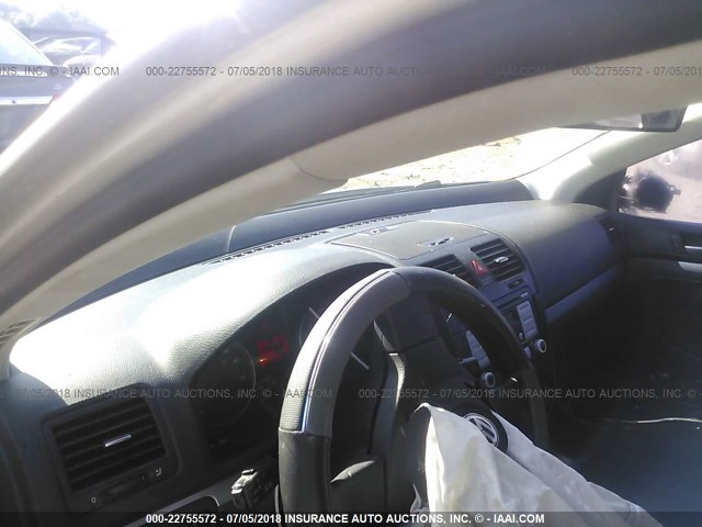 3VWEF71K97M157463 - 2007 VOLKSWAGEN JETTA WOLFSBURG 银色 照片 5