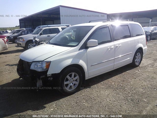 2A4RR5DG1BR797668 - 2011 CHRYSLER TOWN & COUNTRY TOURING WHITE photo 2