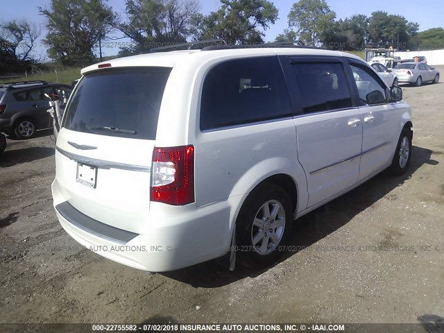 2A4RR5DG1BR797668 - 2011 CHRYSLER TOWN & COUNTRY TOURING WHITE photo 4