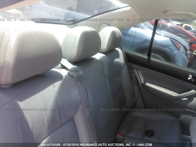 3VWSE69MX3M169525 - 2003 VOLKSWAGEN JETTA GLS 蓝色 照片 8