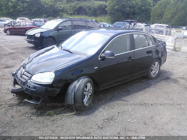 3VWEG71K27M137214 - 2007 VOLKSWAGEN JETTA WOLFSBURG 黑色 照片 2