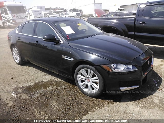 SAJBD4BV6HCY42723 - 2017 JAGUAR XF PREMIUM BLACK photo 1