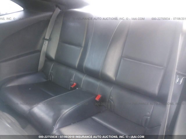 2G1FC1EV2A9147089 - 2010 CHEVROLET CAMARO LT GRAY photo 8