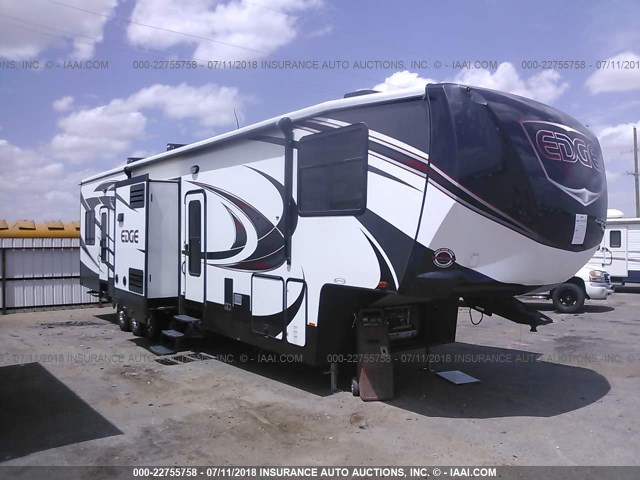 5SFCG4332GE309193 - 2016 HEARTLAND EDGE 399  BLACK photo 1