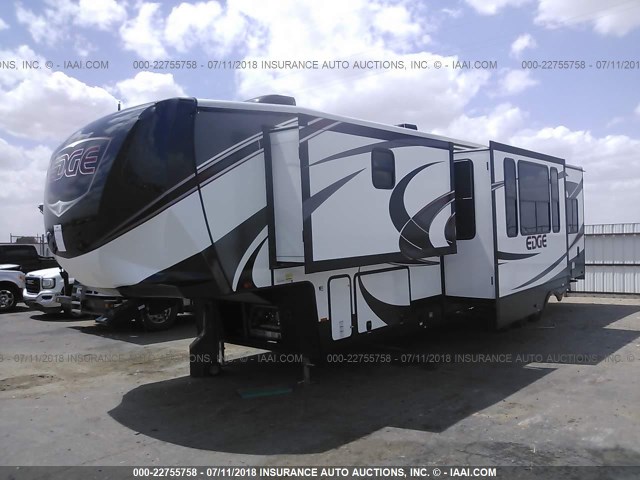 5SFCG4332GE309193 - 2016 HEARTLAND EDGE 399  BLACK photo 2