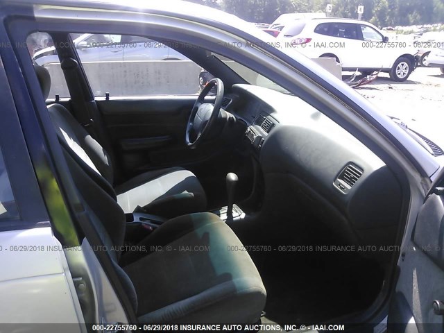 1NXAE09E9PZ075864 - 1993 TOYOTA COROLLA LE/DX ნაცრისფერი ფოტო 5