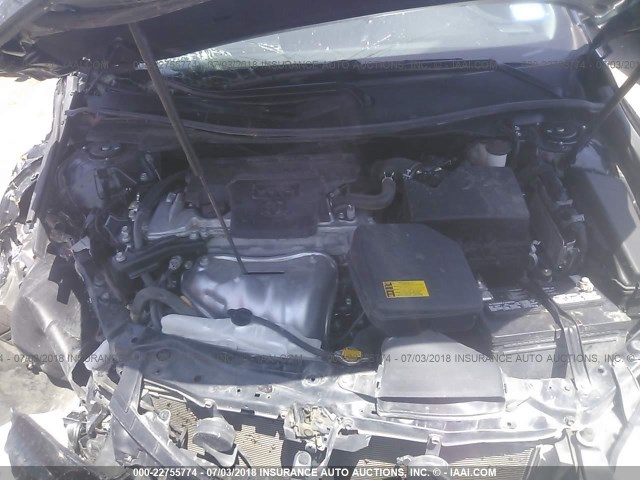 4T1BF1FK6FU951905 - 2015 TOYOTA CAMRY LE/XLE/SE/XSE BLACK photo 10