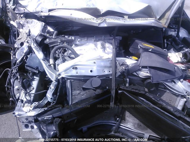 4T1BF1FK3FU026059 - 2015 TOYOTA CAMRY LE/XLE/SE/XSE SILVER photo 10