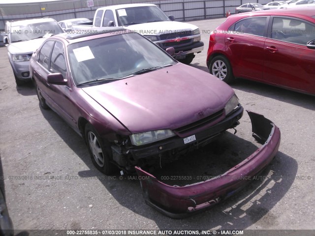 1HGCD5654RA186426 - 1994 HONDA ACCORD EX/EX-R BURGUNDY photo 2