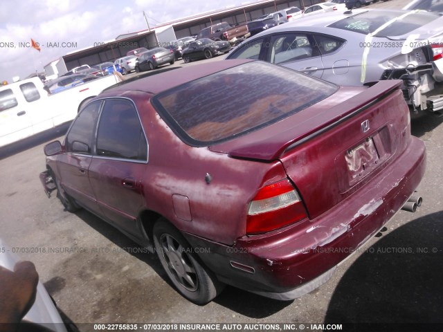 1HGCD5654RA186426 - 1994 HONDA ACCORD EX/EX-R BURGUNDY photo 3