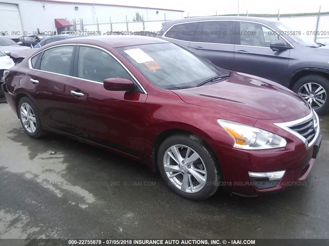 1N4AL3AP3DC902225 - 2013 NISSAN ALTIMA 2.5/S/SV/SL RED photo 1