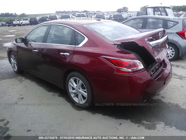 1N4AL3AP3DC902225 - 2013 NISSAN ALTIMA 2.5/S/SV/SL RED photo 3