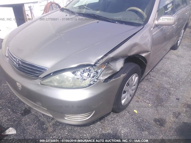 4T1BE32K55U559355 - 2005 TOYOTA CAMRY LE/XLE/SE 棕色 照片 6