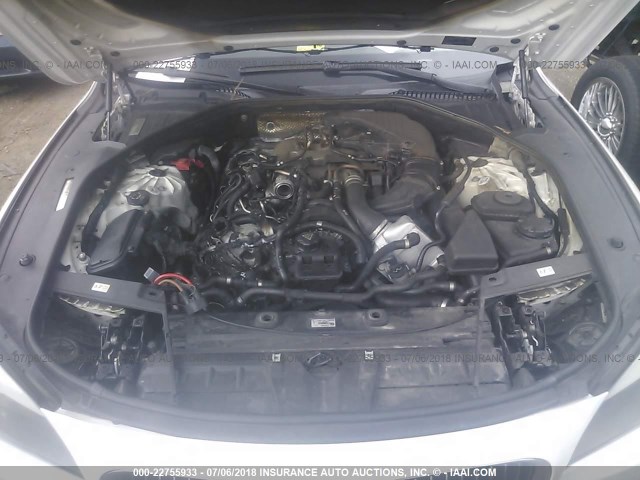 WBAKC8C50CC434795 - 2012 BMW 750 LXI WHITE photo 10