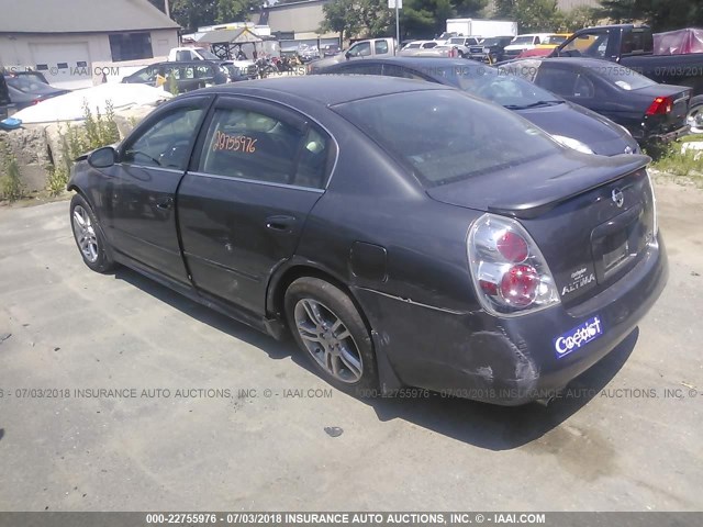 1N4BL11E55C162198 - 2005 NISSAN ALTIMA SE/SL/SE-R GRAY photo 3