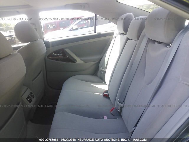 4T1BF3EKXBU171980 - 2011 TOYOTA CAMRY SE/LE/XLE 黑色 照片 8