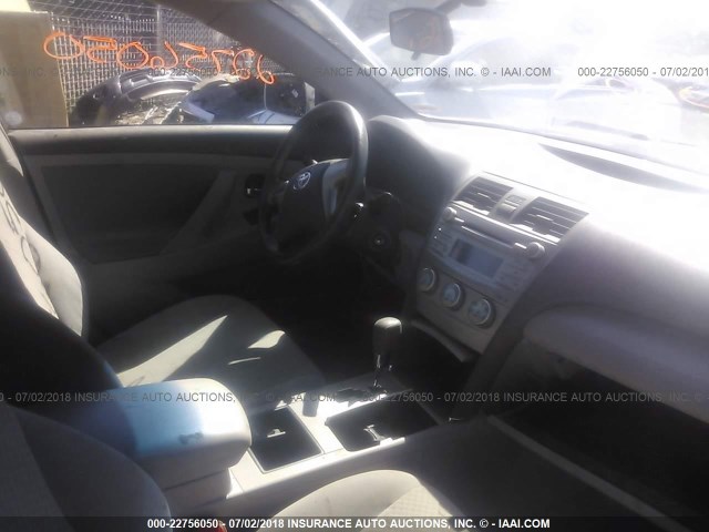 4T1BE46K97U631547 - 2007 TOYOTA CAMRY NEW GENERAT CE/LE/XLE/SE SILVER photo 5