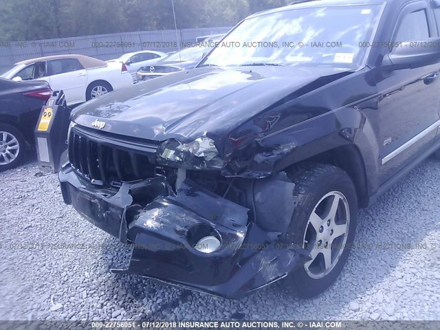 1J4GR48K86C322114 - 2006 JEEP GRAND CHEROKEE LAREDO/COLUMBIA/FREEDOM 黑色 照片 6