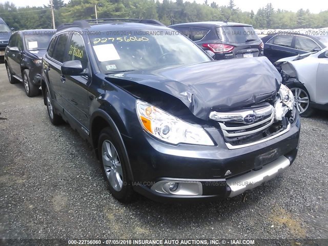 4S4BRCLC0C3244364 - 2012 SUBARU OUTBACK 2.5I LIMITED GRAY photo 1