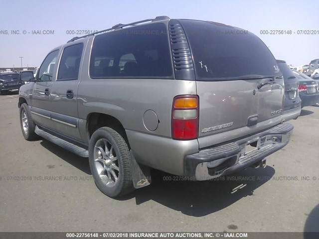 1GNEC16T23J203644 - 2003 CHEVROLET SUBURBAN C1500 GOLD photo 3