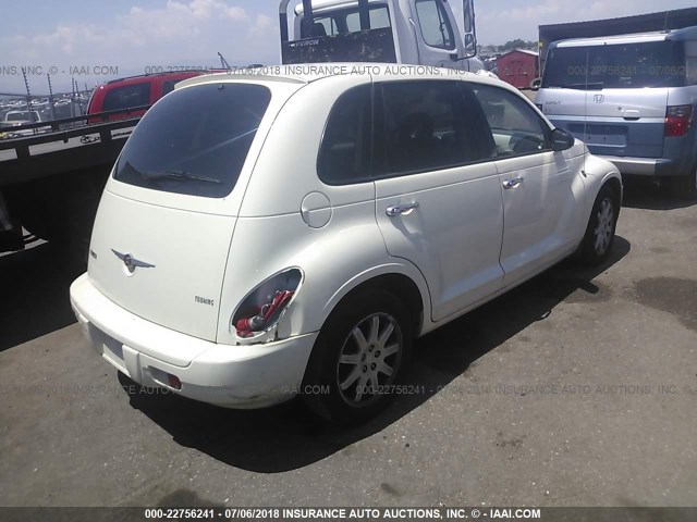 3A8FY58B38T150732 - 2008 CHRYSLER PT CRUISER TOURING WHITE photo 4