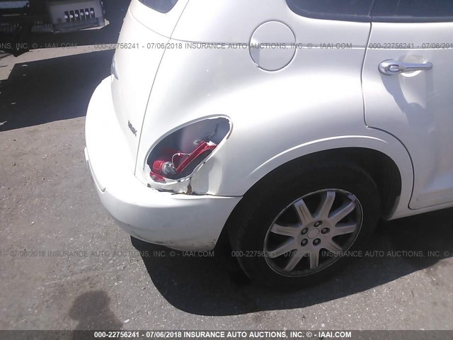 3A8FY58B38T150732 - 2008 CHRYSLER PT CRUISER TOURING WHITE photo 6