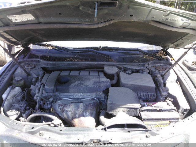 4T1BF3EK0BU651686 - 2011 TOYOTA CAMRY SE/LE/XLE მწვანე ფოტო 10