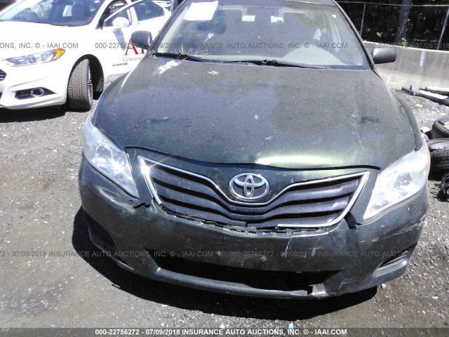 4T1BF3EK0BU651686 - 2011 TOYOTA CAMRY SE/LE/XLE მწვანე ფოტო 6